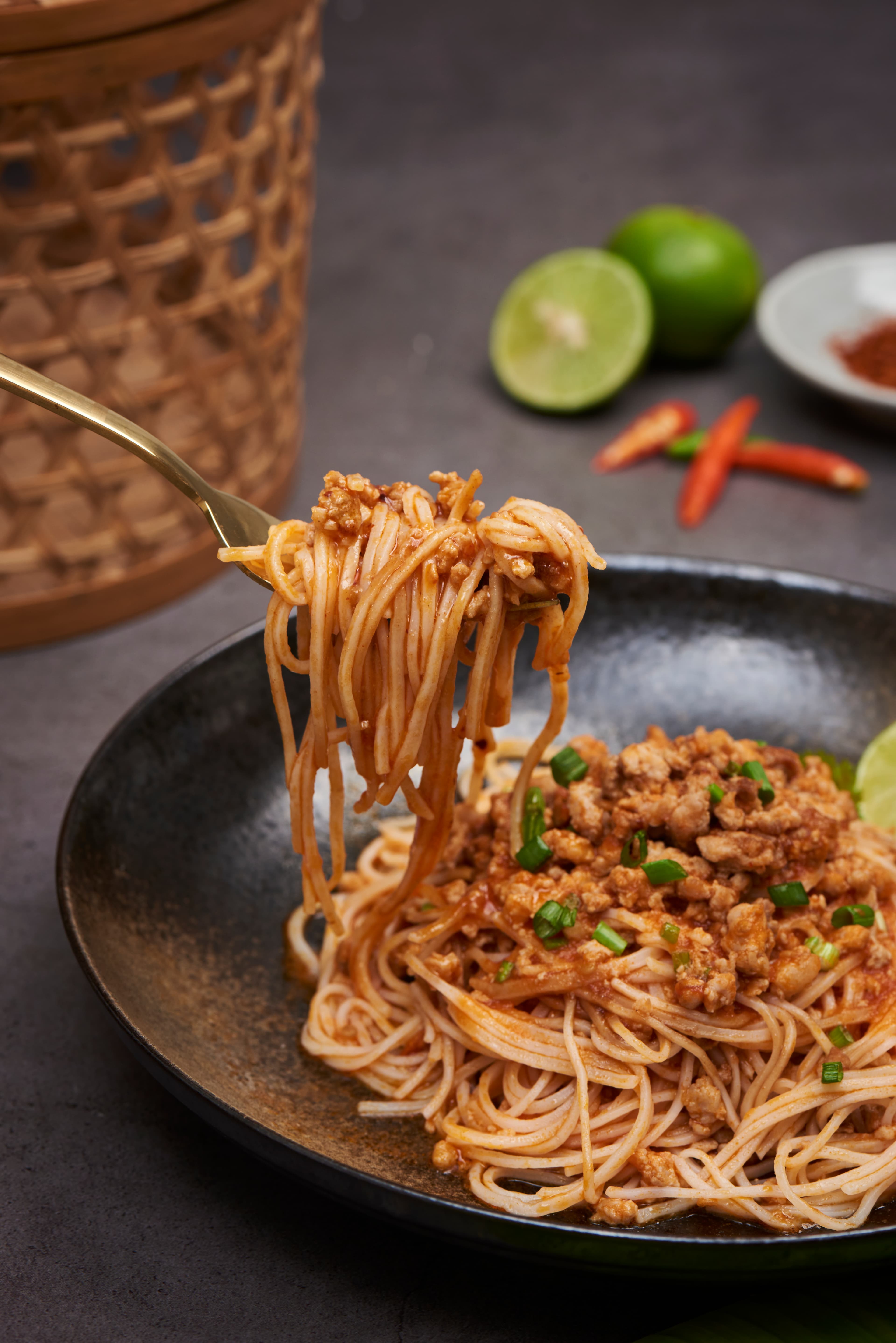 Chef Bam in the kitchen